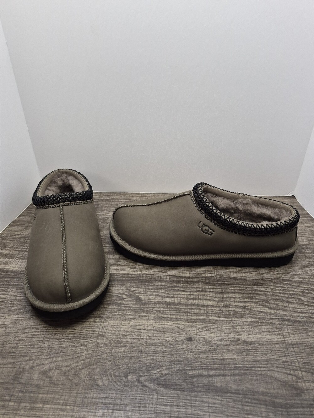 Ugg Tasman II Nubuck Leather Casual Loafers Slippers Shoes Mens Sz 8 New